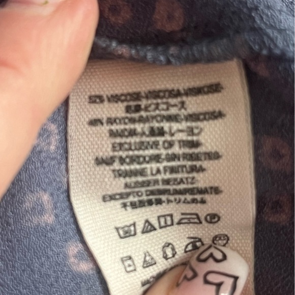 Free People NWT Modern Kimono Maxi Dress Size 0 XS Blue - Picture 14 of 16